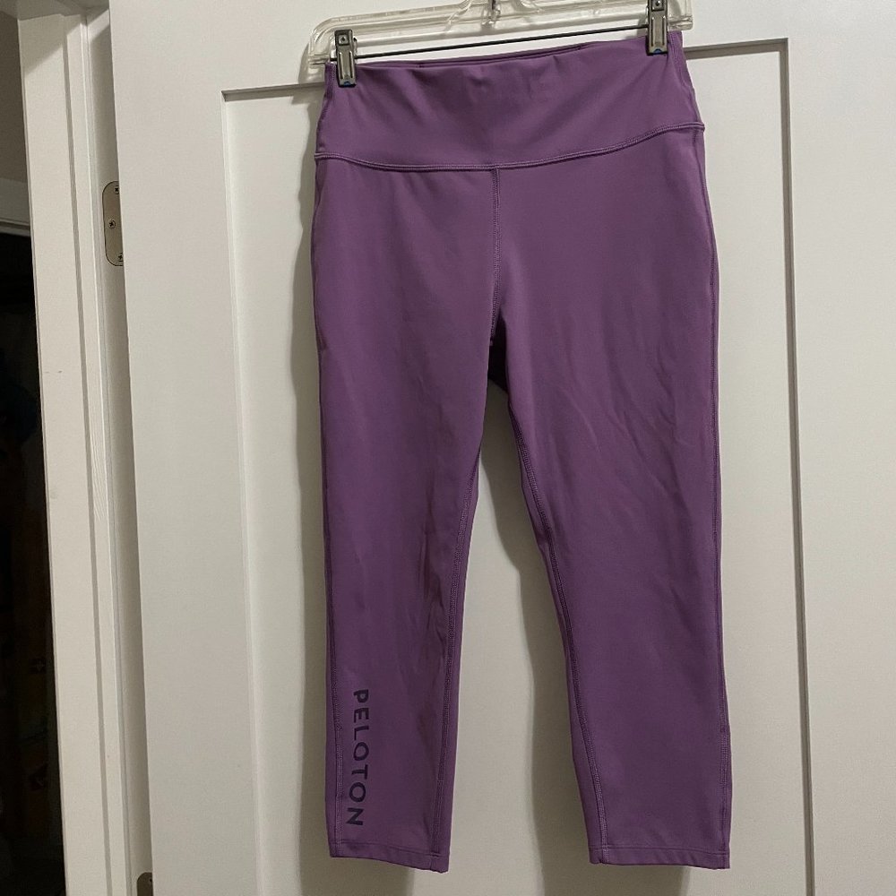 Peloton Purple High-Waist Leggings